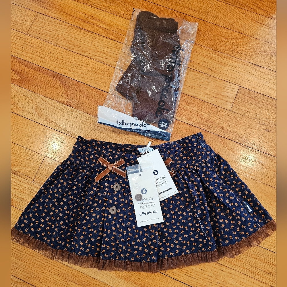 Tutto PiccoloSkirt And Tights Set